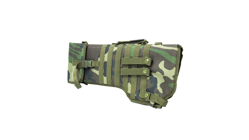 NcSTAR Vism Tactical Rifle Scabbard, Woodland Camo, CVRSCB2919WC