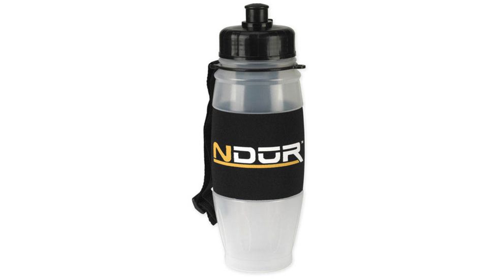 NDuR 28oz Pull Top Filtration Bottle - Clear W/ Black Cap ND52015