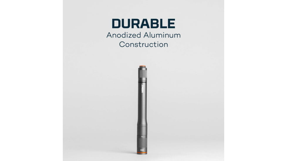 Nebo Columbo Inspection Pen-Sized Flashlight, Alkaline, 150 Lumens, Black, NEB-POC-0007