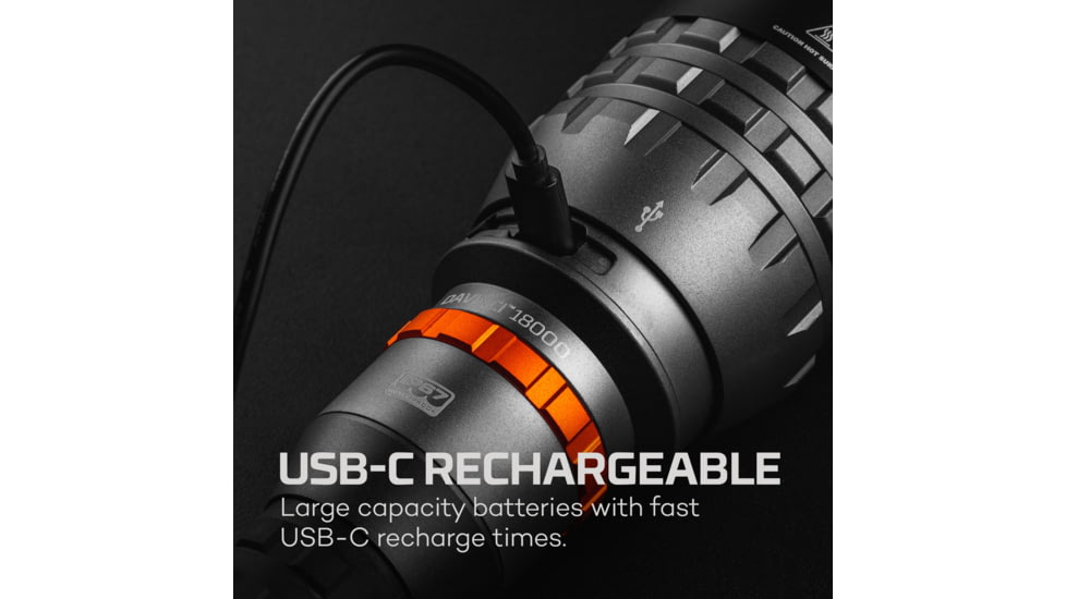 Nebo Davinci Rechargeable Handheld Flashlight, 18000 Lumens, NEB-FLT-1015
