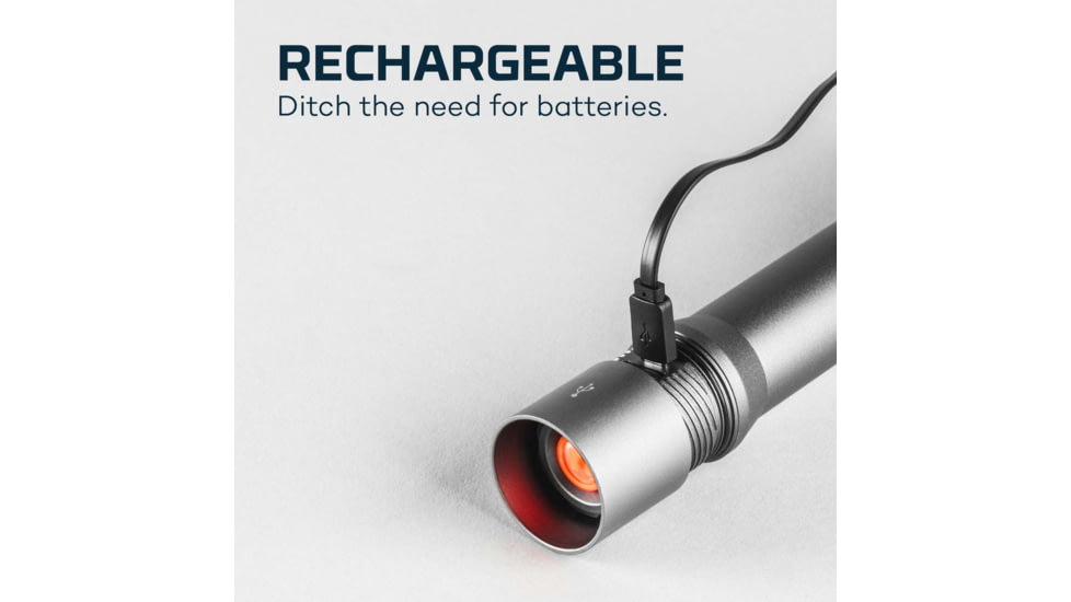 Nebo Davinci Rechargeable Handheld Flashlight, 3500 Lumens, Black, NEB-FLT-0021