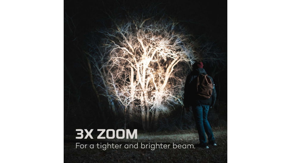 Nebo Davinci Rechargeable Handheld Flashlight, 5000 Lumens, Black, NEB-FLT-0022