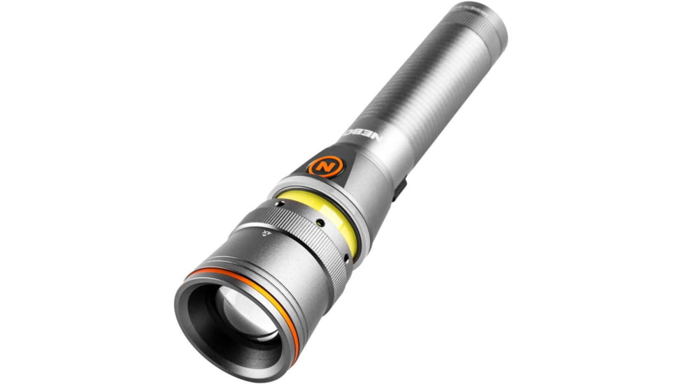 Nebo Franklin Twist Rechargeable Flashlight/ Work Light and Lantern, 400 Lumens, Black, NEB-WLT-0024