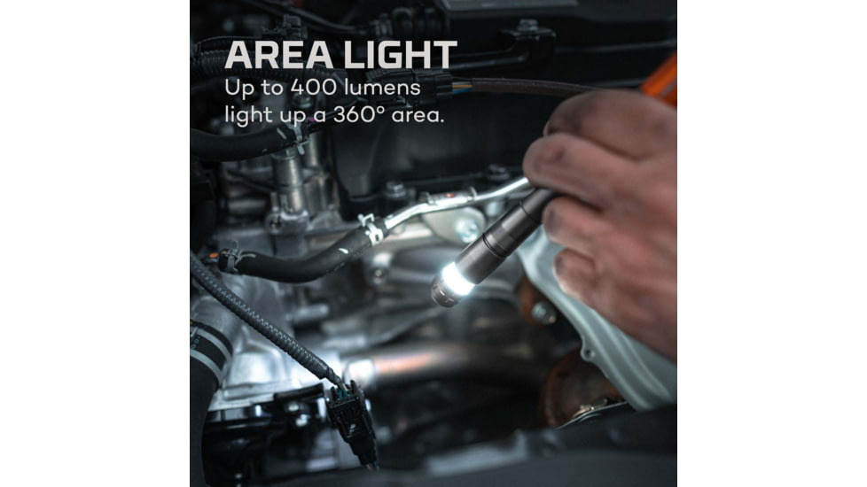 Nebo Inspector 500 Powerful Pen Sized Pocket Inspection Light, Black, NEB-POC-1000