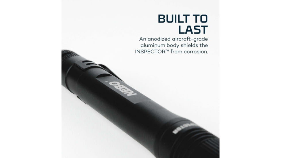 Nebo Inspector Powerful Pen Sized Pocket Light, 180 Lumens, Black, NEB-POC-0004