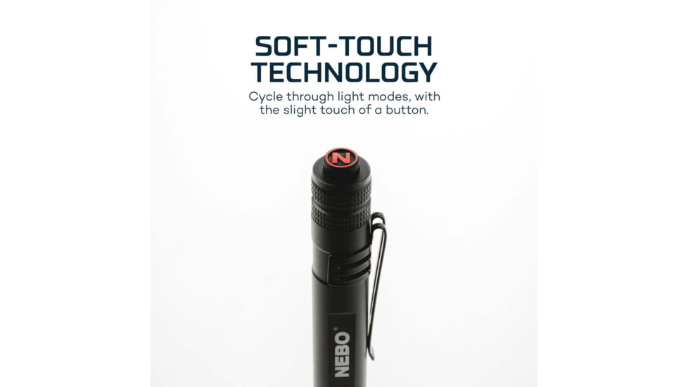 Nebo Inspector Powerful Pen Sized Pocket Light, 180 Lumens, Black, NEB-POC-0004