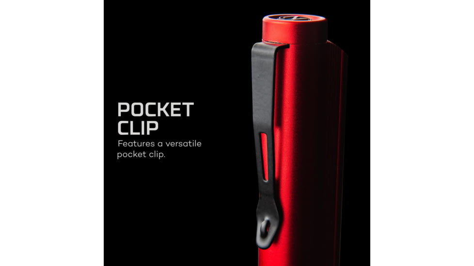 Nebo Lil Larry COB LED Flashlight, AAA, White, 250 Lumens, Red, NEB-WLT-0012