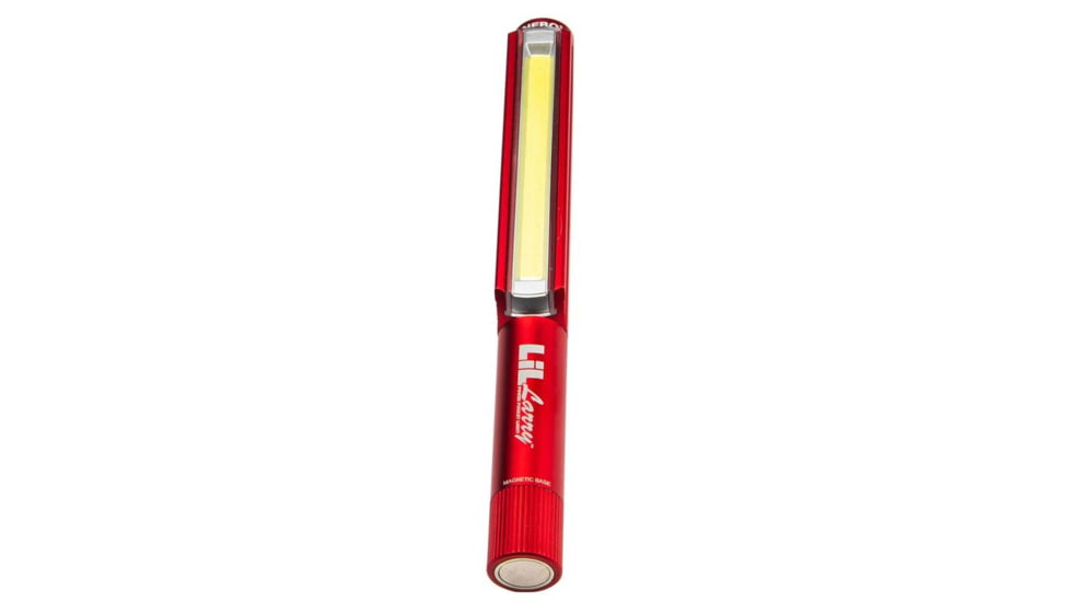 Nebo Lil Larry COB LED Flashlight, AAA, White, 250 Lumens, Red, NEB-WLT-0012