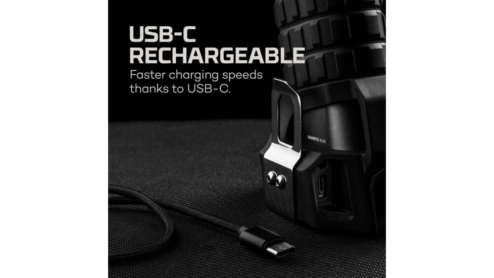 Nebo Luxtreme SL75 Incredible 3/4 Mile Beam Spotlight, Black/Grey, NEB-SPT-1000