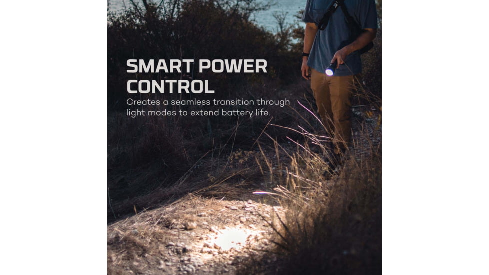 Nebo Luxtreme USB-C Rechargeable Half-Mile Beam Flashlight, Black, NEB-FLT-1008