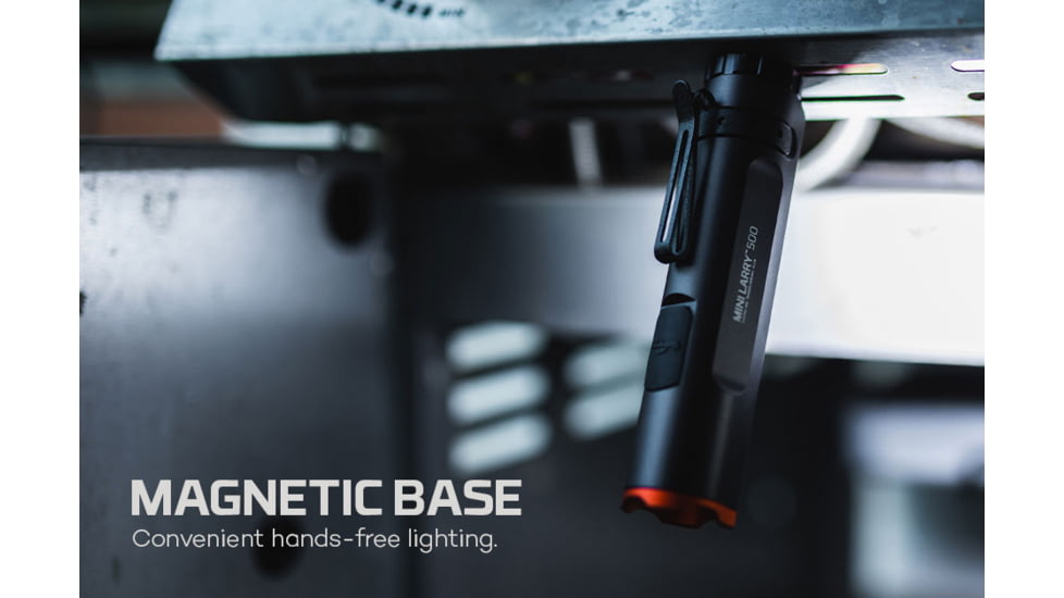 Nebo Mini Larry Lithium Ion Battery 500 Lumens LED Flashlight