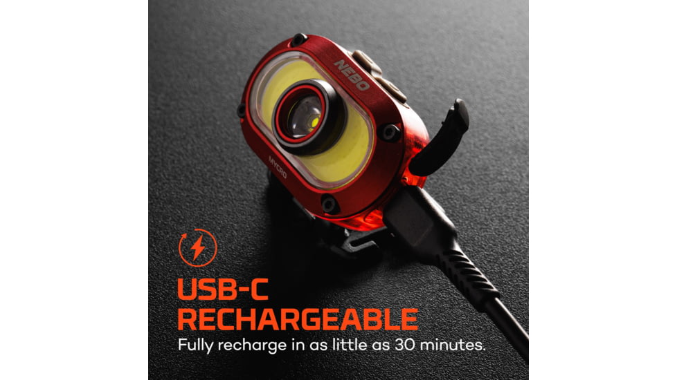 Nebo MYCRO 550+ Lumen LED Headlamp