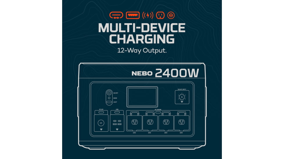 Nebo Pinnacle 2400 Power Station