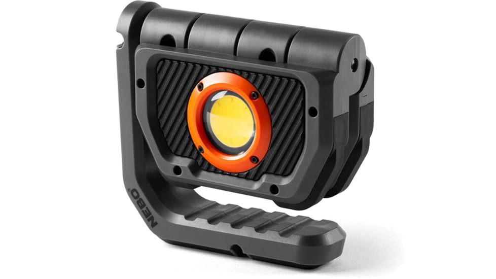 Nebo Omni COB LED Flashlight, Lithium Polymer, White/Red, 3000 Lumens, Black/Orange, NEB-WLT-1008