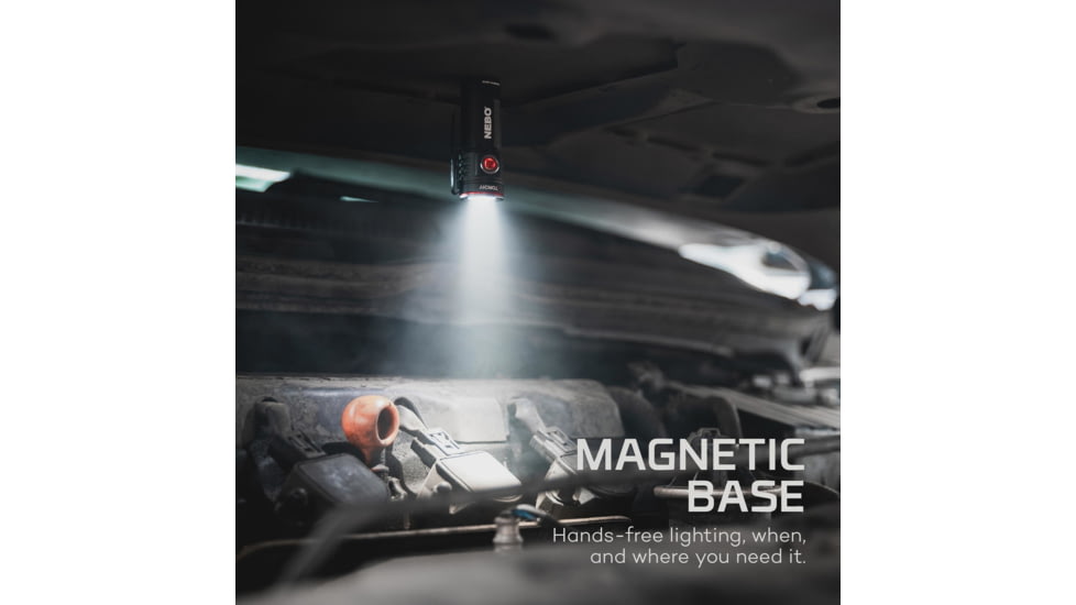 Nebo Redline Torchy LED Flashlight, Lithium Ion, White, 1000 Lumens, Black, NEB-FLT-0001