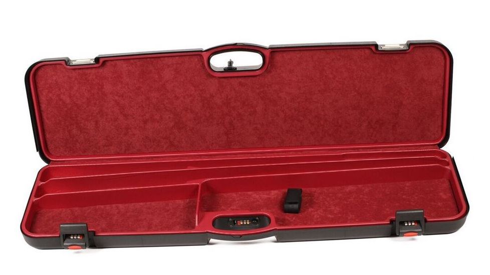Negrini 2 Barrel Over/Under Shotgun Hard Case,37.7x11.2x3.3in,Black 1603IS-2C/4782