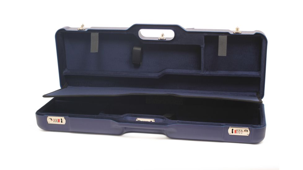 Negrini Double Shotgun Travel Case,32x11.6x4.8in,Royal Blue/Blue 1670L/4757
