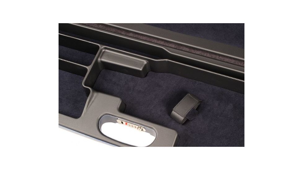 Negrini Economy OU High Rib Trap/Sporting Shotgun Case, Blue/Blue, L37.5in x H10.5in x D3.75in 1657R/5552