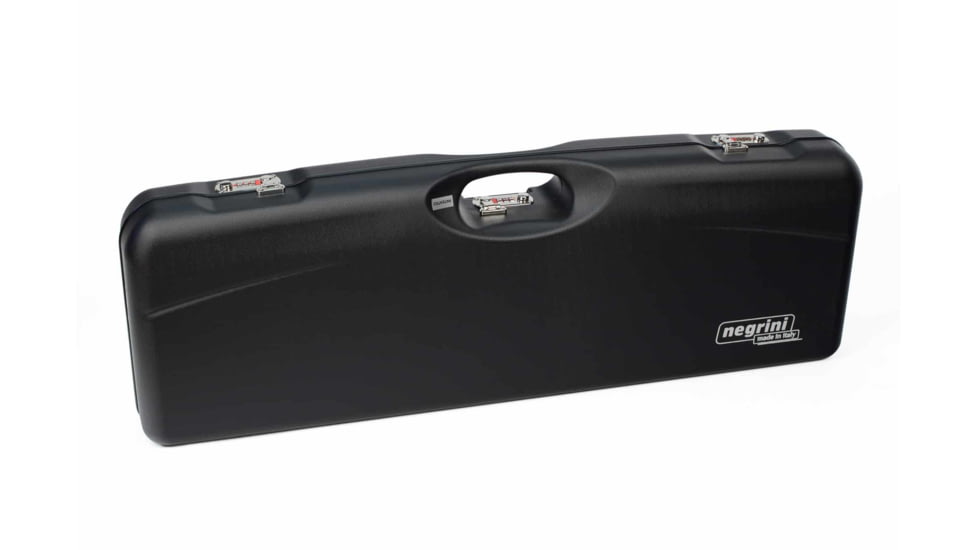 Negrini OU Skeet Single Shotgun Case + Tube Set, Black/Bordeaux, 1659LR-TUBE/5160