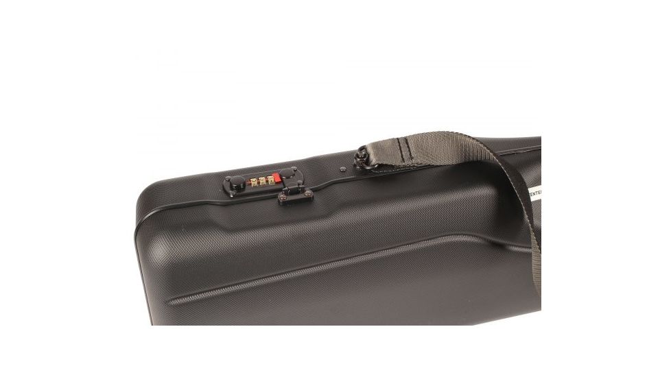 Negrini OU/SxS Uplander Ultra-Compact Hunting Shotgun Case, Black/Blue, L31.89in x W6.89in x D4.72in 16405LR/5541