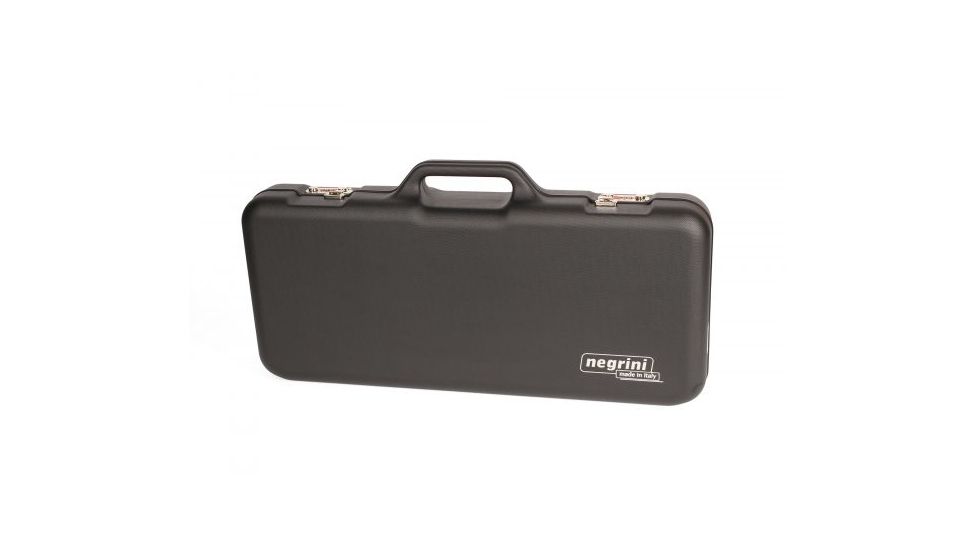 Negrini Premium 2-Sided Hard Case, Black/Black, L26in x W13.2in x D4.3in 3039R/5130