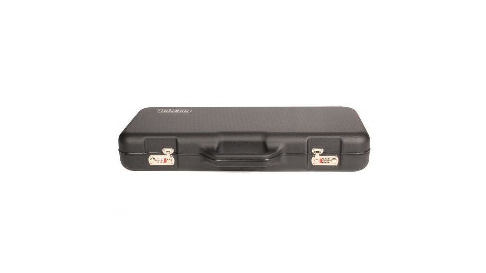 Negrini Premium 2-Sided Hard Case, Black/Black, L26in x W13.2in x D4.3in 3039R/5130
