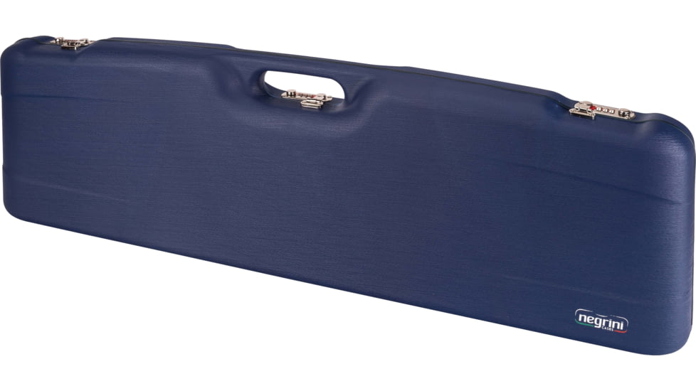 Negrini Semi-Auto Hybrid Double Wall Shotgun Case w/Chokes, 37in, Cobalt Blue, 1693iA/6896
