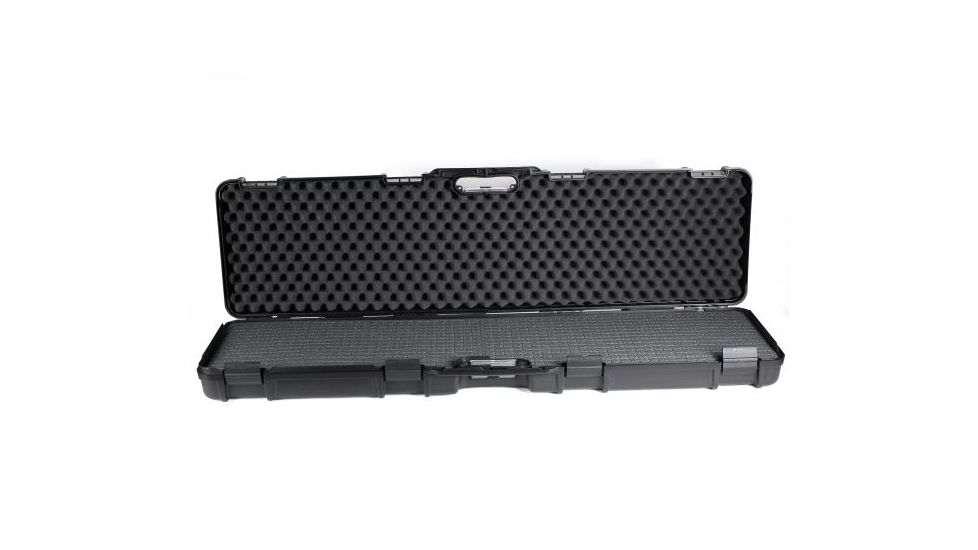 Negrini Tactical Die-Cut Rifle Case, Black/Black, L46,25in x W13,25in x D5,5in 1640C-ISY