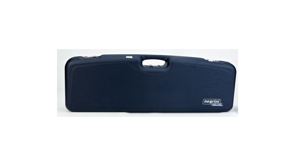 Negrini Two OU/SxS Sporting Shotgun Travel Case, Navy/Navy, 34.7x11.5x4.9 1622LR-2F/5135