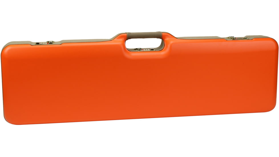 Negrini Wings 2 Semi-Auto Shotgun Travel Case, 37.75x10.6x4.9in, Blaze Orange/Khaki, 819129015280