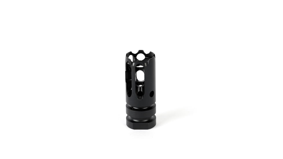 NEMO Arms Builder Muzzle Compensator, .223/5.56mm, 1/2x28TPI, Bead Blasted w/ Black Oxide, Black, NBS-556-Comp-T3S