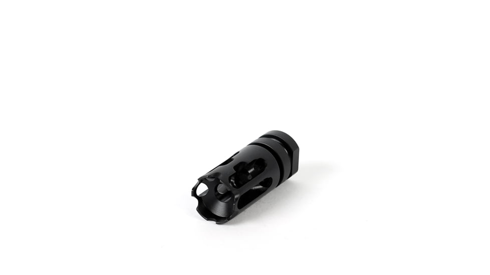 NEMO Arms Builder Muzzle Compensator, .223/5.56mm, 1/2x28TPI, Bead Blasted w/ Black Oxide, Black, NBS-556-Comp-T3S
