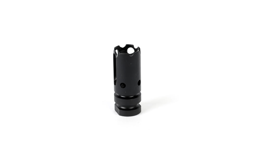 NEMO Arms Builder Muzzle Compensator, .223/5.56mm, 1/2x28TPI, Bead Blasted w/ Black Oxide, Black, NBS-556-Comp-T3S