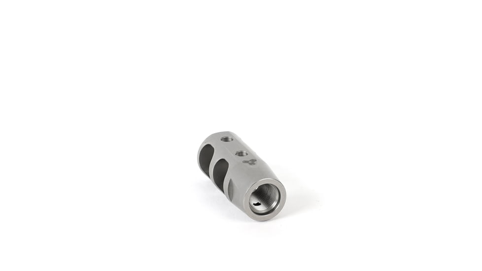 NEMO Arms Signature DC-1 Muzzle Brake, .223/5.56mm, 1/2x28 TPI, Matte Bead Blasted, Titanium, NSP-556-MB-DCT