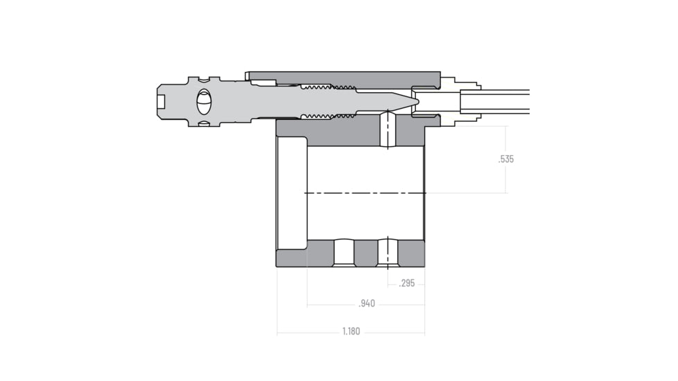 NEMO Arms Signature Series .875 48-Position Adjustable Gas Block Kit, Carbine Length, NSP-875-AGBK-C