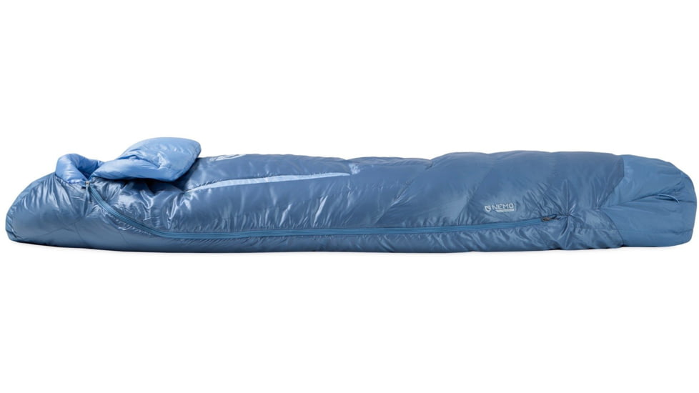 NEMO Equipment 2025 Disco 30F Endless Promise Sleeping Bag - Womens, Blue Horizon, Long, 811666037282