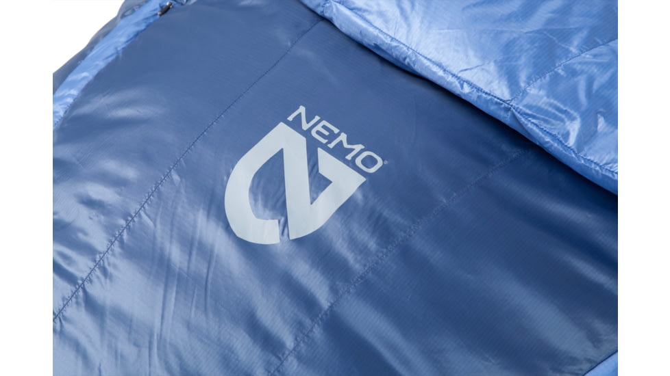 NEMO Equipment 2025 Disco 30F Endless Promise Sleeping Bag - Womens, Blue Horizon, Long, 811666037282
