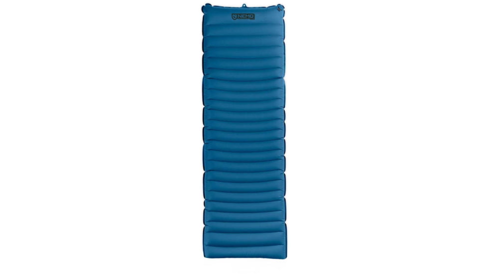 NEMO Equipment Quasar 3D Insulated Sleeping Pad, Bluebird, Regular, 811666033123