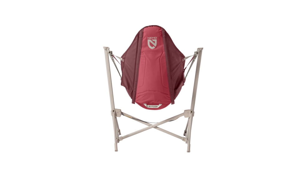 NEMO Equipment Stargaze EVO-X Folding Reclining Camp Chair, Deep Claret, 811666036247