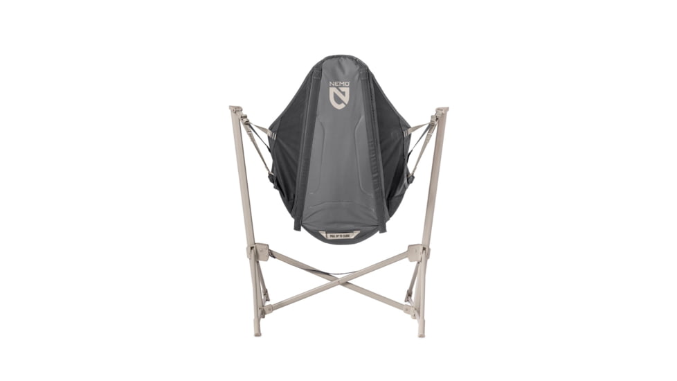 NEMO Equipment Stargaze EVO-X Folding Reclining Camp Chair, Goodnight Black, 811666036254