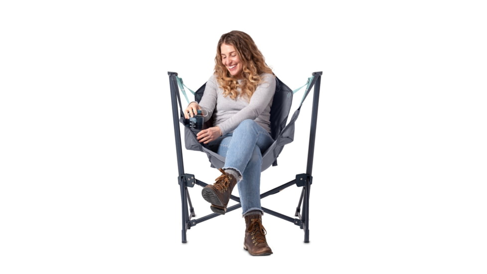 NEMO Equipment Stargaze EVO-X Folding Reclining Camp Chair, Ombre Blue, 811666036421