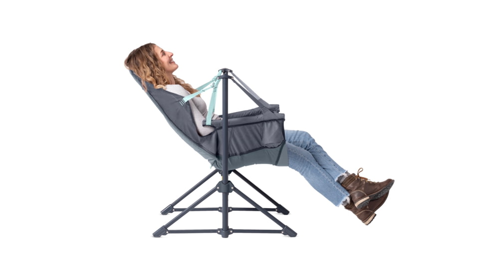 NEMO Equipment Stargaze EVO-X Folding Reclining Camp Chair, Ombre Blue, 811666036421