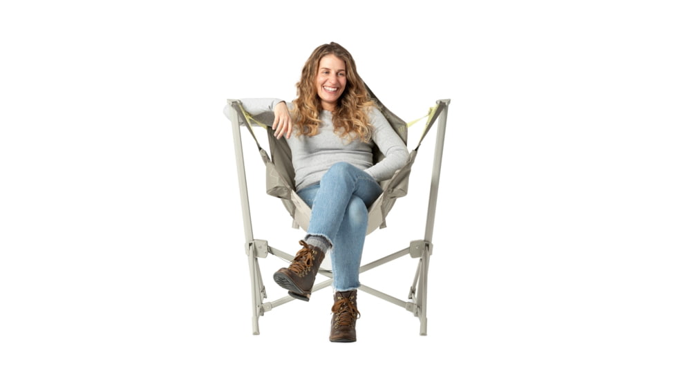 NEMO Equipment Stargaze EVO-X Folding Reclining Camp Chair, Smokey Olive, 811666036261