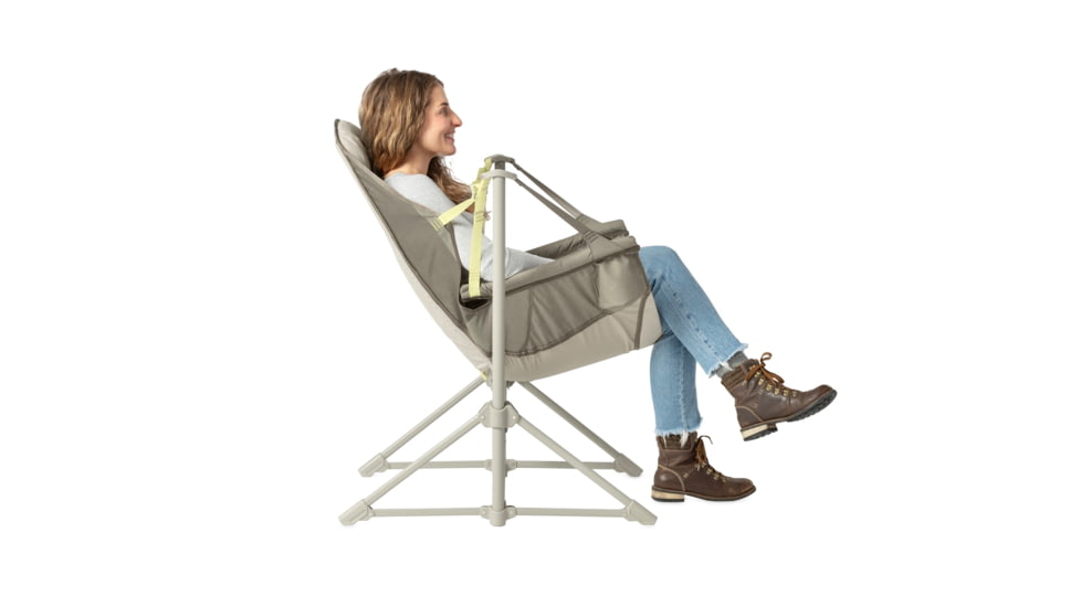 NEMO Equipment Stargaze EVO-X Folding Reclining Camp Chair, Smokey Olive, 811666036261