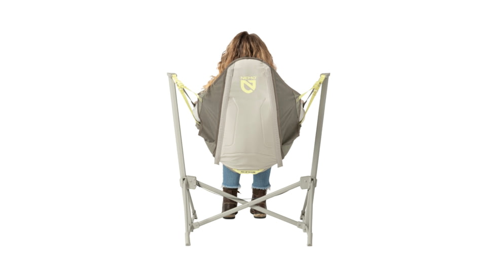 NEMO Equipment Stargaze EVO-X Folding Reclining Camp Chair, Smokey Olive, 811666036261