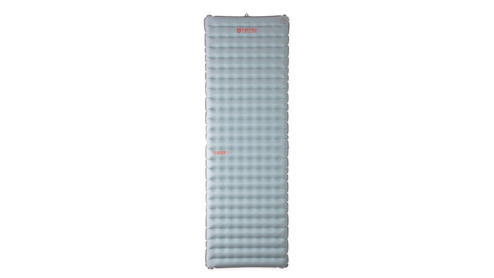 NEMO Equipment Tensor All-Season Sleeping Pad, Blade / Spicy Orange, Long Wide, 811666034915