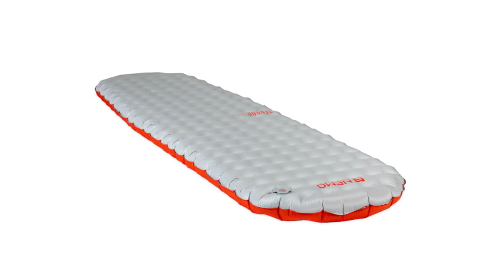 NEMO Equipment Tensor All-Season Sleeping Pad, Blade/Spicy Orange, Regular Mummy, 811666035127