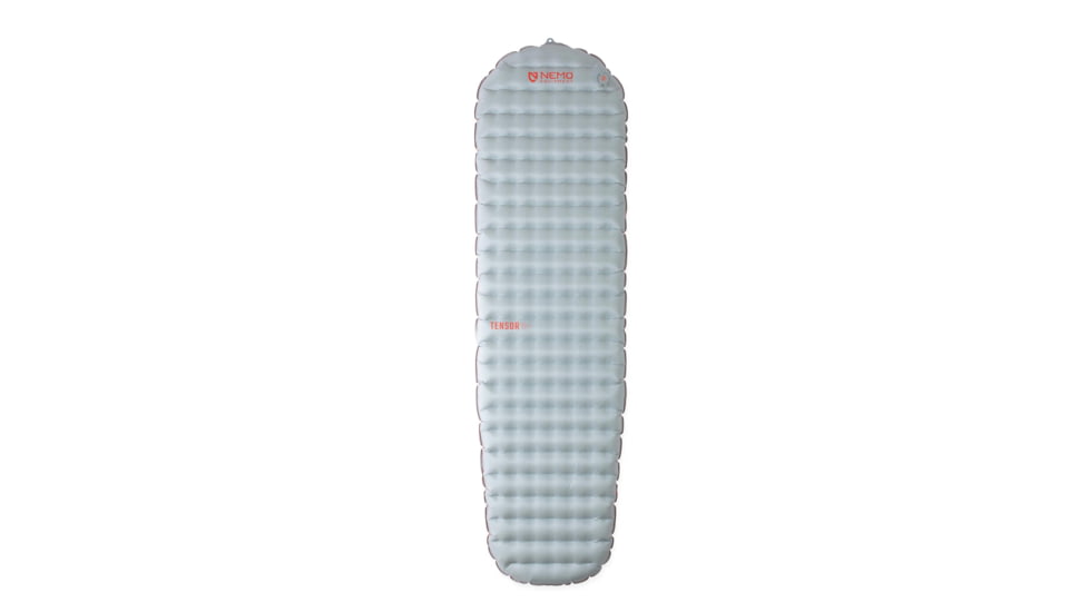 NEMO Equipment Tensor All-Season Sleeping Pad, Blade/Spicy Orange, Regular Mummy, 811666035127