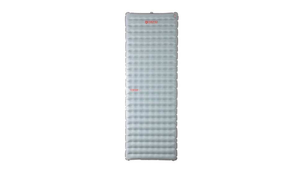 NEMO Equipment Tensor All-Season Sleeping Pad, Blade/Spicy Orange, Regular Wide, 811666035189
