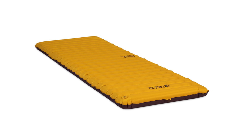NEMO Equipment Tensor Trail Sleeping Pad, Mango/Huckleberry, Regular Wide, 811666034489